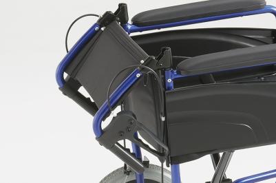 Fauteuil roulant pliant Invacare Alu Lite - Dossier pliable