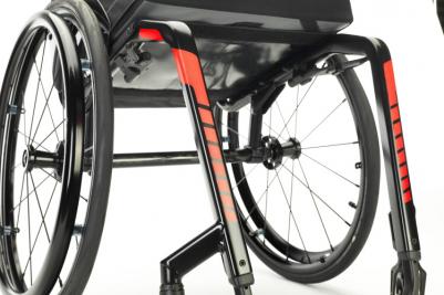 Fauteuil roulant actif Invacare Kuschall KSL 2.0 - Châssis avant hydroformé