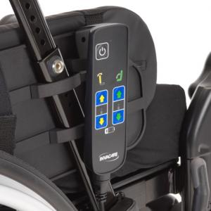 Fauteuil roulant confort Invacare Rea Clematis Pro - Télécommande 