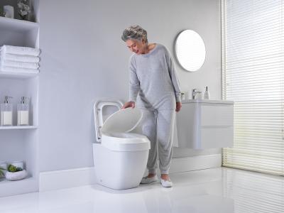 Réhausse WC Invacare Aquatec 90 Ergo